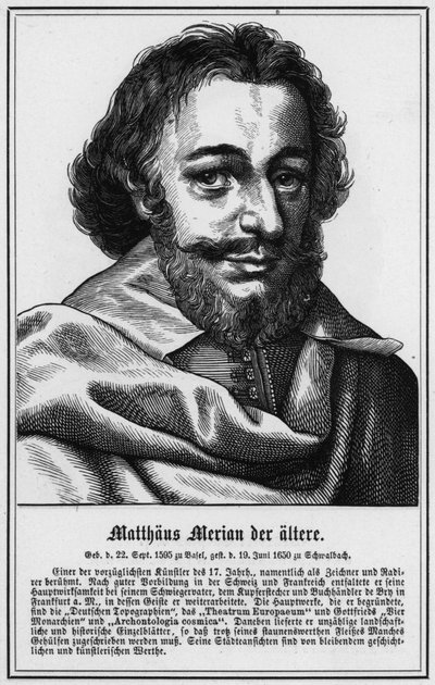 Yaşlı Matthaus Merian (gravür) by German School