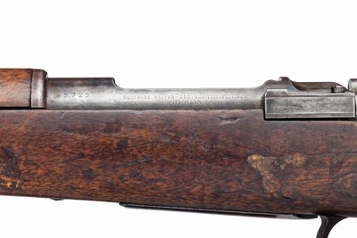 Boer Komandoları tarafından kullanılan Mauser 7 mm Süvari Karabina by German School