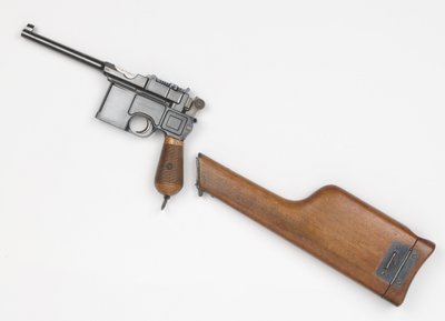 Mauser C96 7.63 mm tabanca by German School