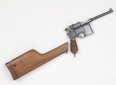Mauser C96 7.63 mm tabanca by German School
