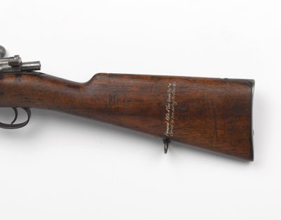 General Louis Botha tarafından kullanılan Mauser M1896 7.92 mm mekanizmalı tüfek 1896 by German School