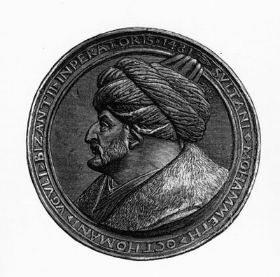 II. Mehmed Madalyonu, Bizans ve Osmanlı Tarihinden G.S. Hertzberg, 1883 by German School