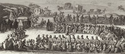Polonya Ulusal Meclisi Toplantısı. Bilder-Atlas için İllüstrasyon (gravür) by German School