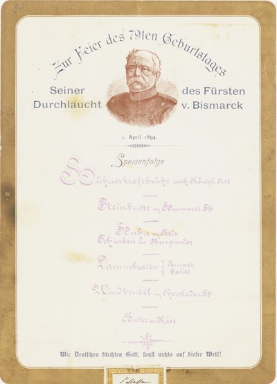 Prens von Bismarck