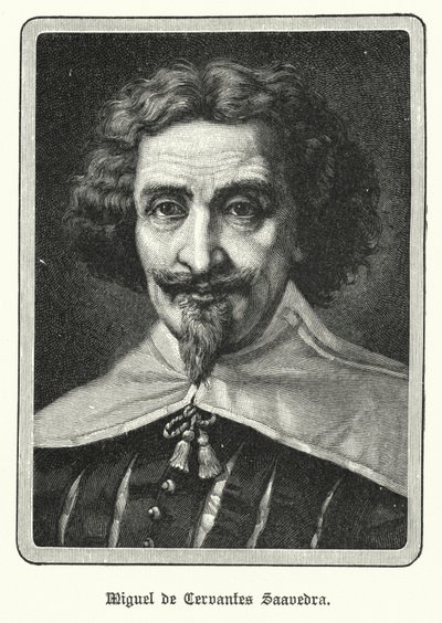 Miguel de Cervantes Saavedra, İspanyol romancı by German School