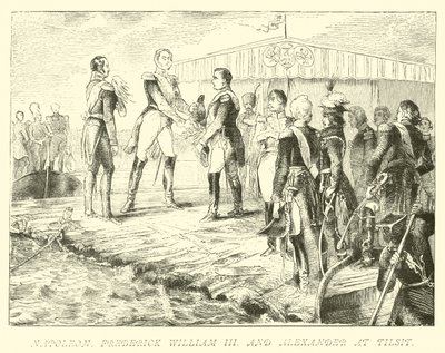 Napolyon, Frederick William III ve Alexander, Tilsit