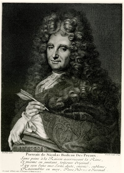 Nicolas Boileau Despreaux by German School