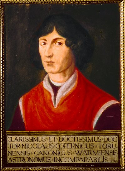 Nicolas Copernicus ... by German School