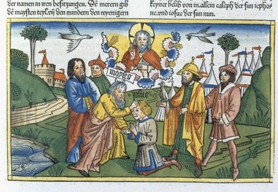 Sayılar 27 18-23 Musa, Nuremberg İncil