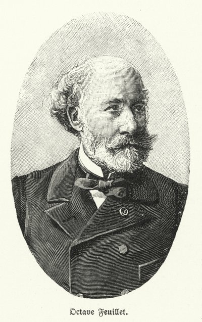 Octave Feuillet, Fransız romancı ve oyun yazarı (litho) by German School
