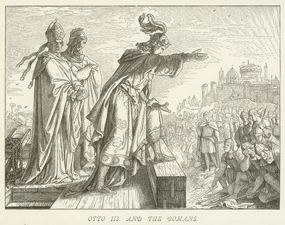 Otto III ve Romalılar by German School