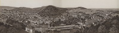 Karlovy Vary Panoraması (lito) by German School