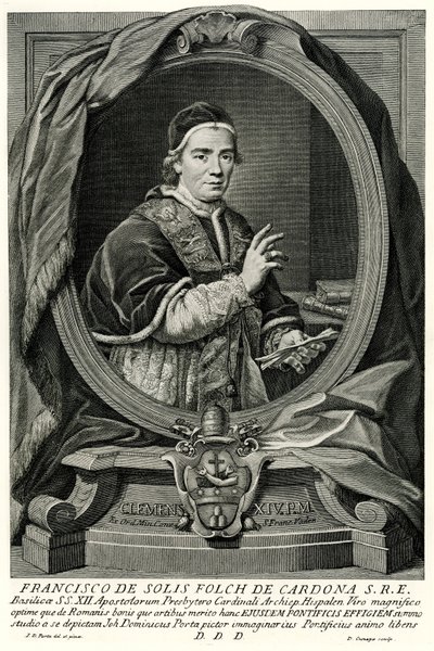 Papa Clemens XIV. by German School