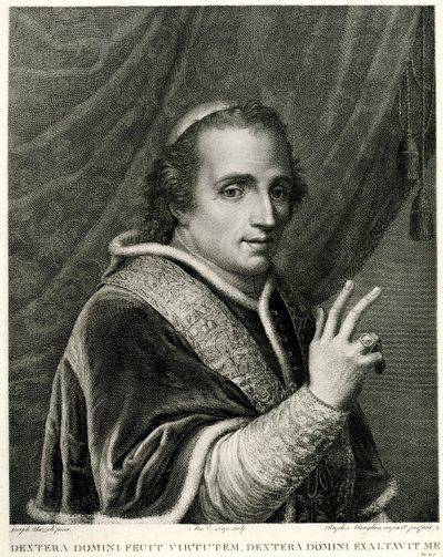 Papa Pius VII. by German School