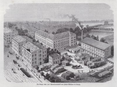 Julius Bluethner, Leipzig, Almanya