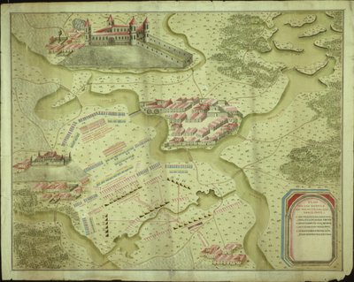 10 Nisan 1741 Mollwitz Savaşı Planı by German School