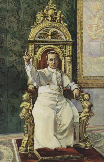 Papa Benedict XV by German School