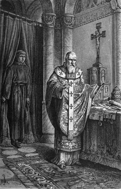 Papa Clement IV (Gui Foucois veya Coots veya Foucault, 12. yüzyılın sonları-1268). Richard Roth