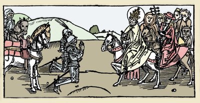Papa I. Leon, Attila ve Arrete ile tanışıyor - Barbar İstilaları - Voragine