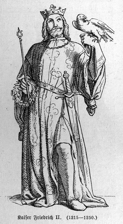 Hohenstaufen (1194-1250), Kutsal Roma İmparatorluğu Kralı II. Frederic