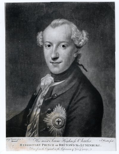 Ekselansları Charles (1735-1806), Brunswick Prensi, Lüneburg ve Wolfenbuttel