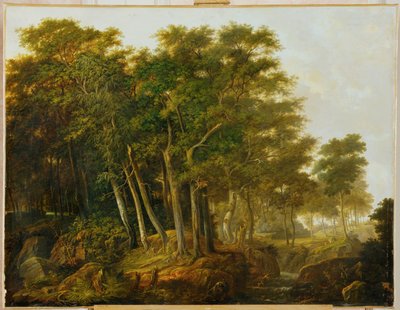 Muhtemelen Carl Friedrich Lessing ... (tuval üzerine resim) by German School