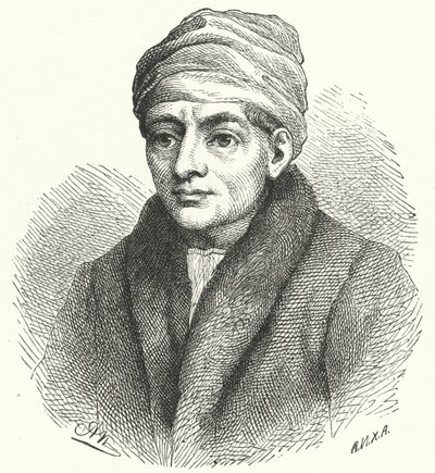Regiomontanus, Alman Rönesans matematikçisi ve astronomu (gravür) by German School