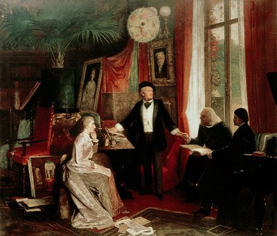 Richard Wagner, Franz Liszt ve Liszt
