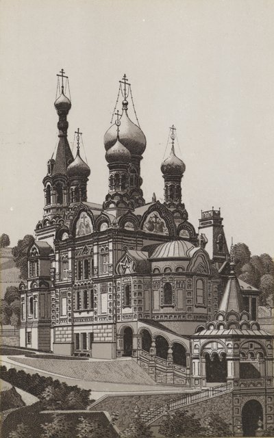 Rus Kilisesi (lito) by German School