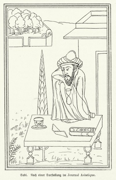 Saadi Şirazi, İranlı şair by German School