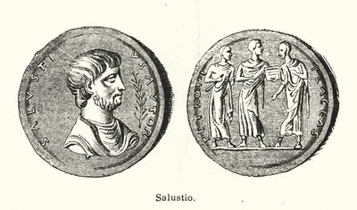 Sallust, Romalı tarihçi ve politikacı (lito) by German School