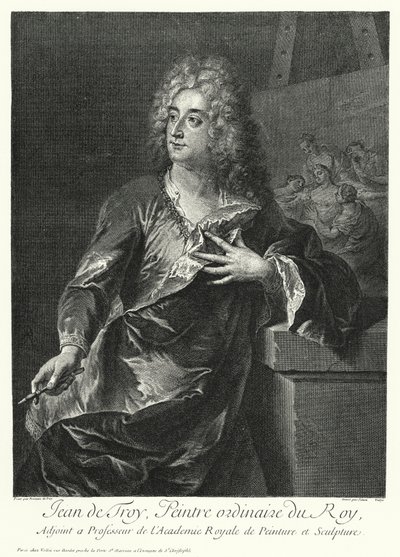 Fransız sanatçı Jean Francois de Troy