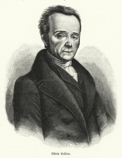 Silvio Pellico, İtalyan şair, oyun yazarı ve vatansever by German School