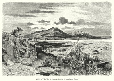 Plataea Muharebesi Bölgesi, Yunanistan (lito) by German School