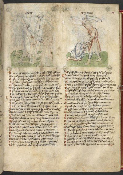 Sloane 361, f.26 Isaiah