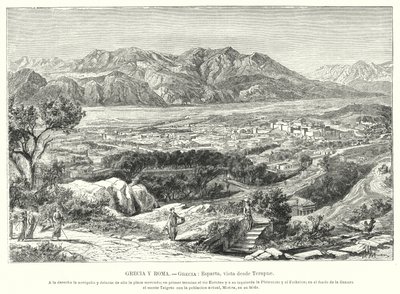 Sparta, Antik Yunanistan (lito) by German School
