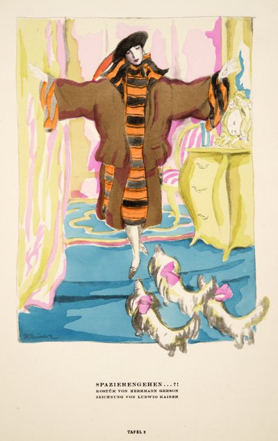 "Spazierengehen !", Hermann Gerson