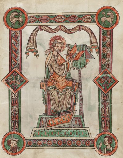 Yazar olarak Aziz Gregory, 1181-1200 by German School