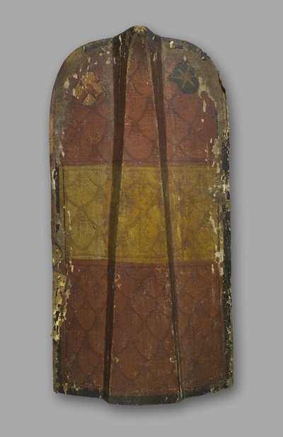 Ayakta duran döşeme, Klausen, c.1480-90 (ahşap, demir ve domuz derisi) by German School