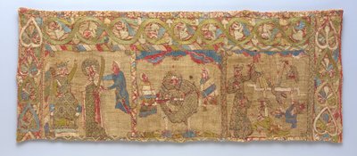 St. Catherine Şehitliği ile birlikte çalındı, Rheinland, c.1200 by German School
