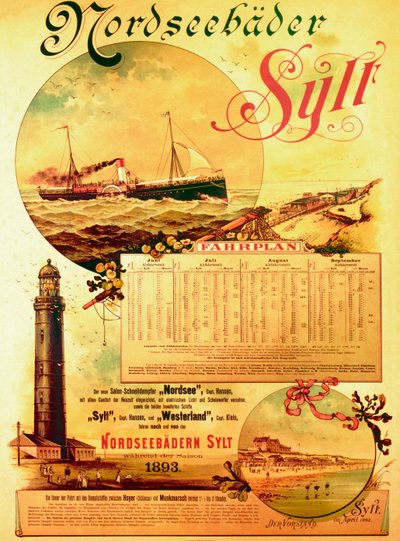 Sylt Kuzey Denizi Hamamları, Sylt Steamship Company