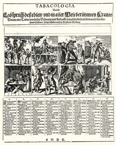 Tütün (gravür) by German School