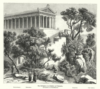 Poseidon Tapınağı, Kalaureia, Yunanistan, Demosthenes