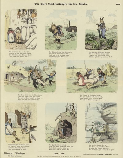 Kışa Hazırlanan Hayvanlar by German School