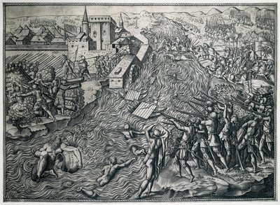 Muehlberg Savaşı, 25 Nisan 1547 by German School