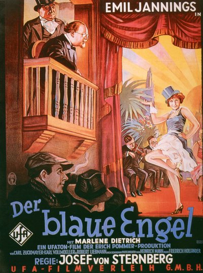 Mavi Melek Film Afişi by German School