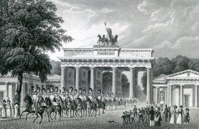 Brandenburg Kapısı, Berlin by German School