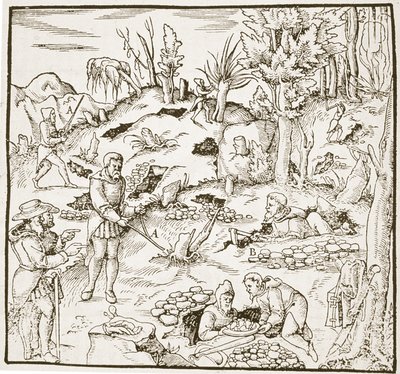 The Divining Rod, Bergwerk Buch