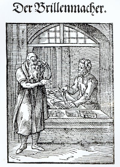 Hartman Schopper tarafından yayınlanan The Glasses Maker by German School