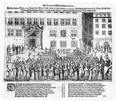 Nürnberg Barışı, 25 Eylül 1649 by German School